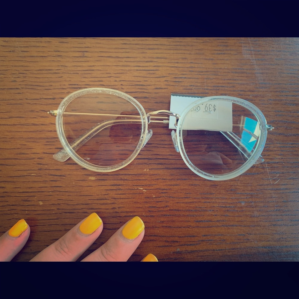 Glitter Fest Aviator Sunglasses